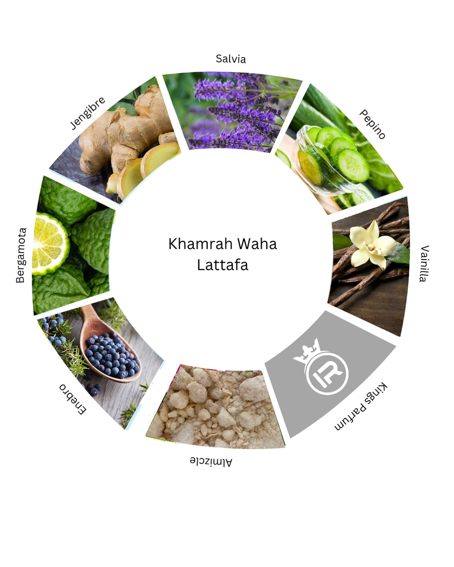 Notas olfativas de Khamrah Waha Lattafa Perfumes