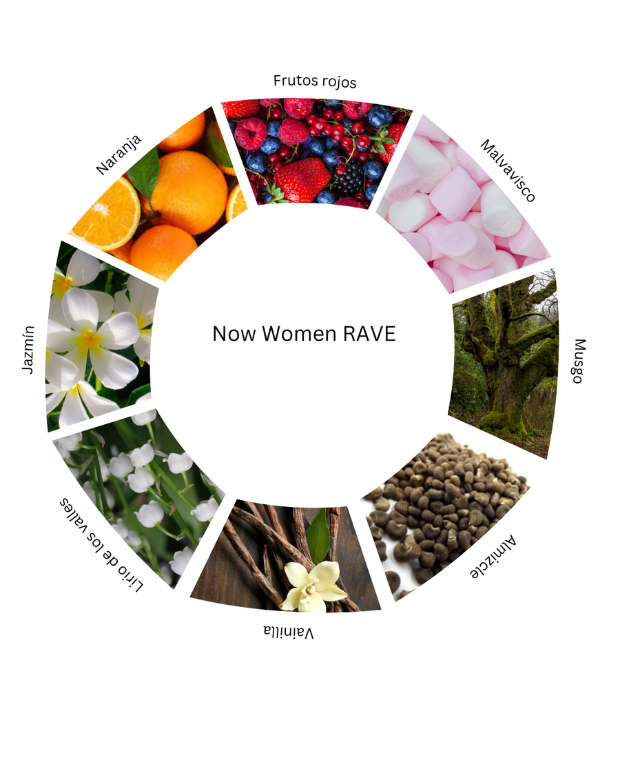 Notas olfativas de Now Women RAVE